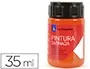 La Pajarita Pintura Latex Acabado Satinado Naranja 35 ml