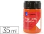 La Pajarita Pintura Latex Acabado Satinado Naranja 35 ml