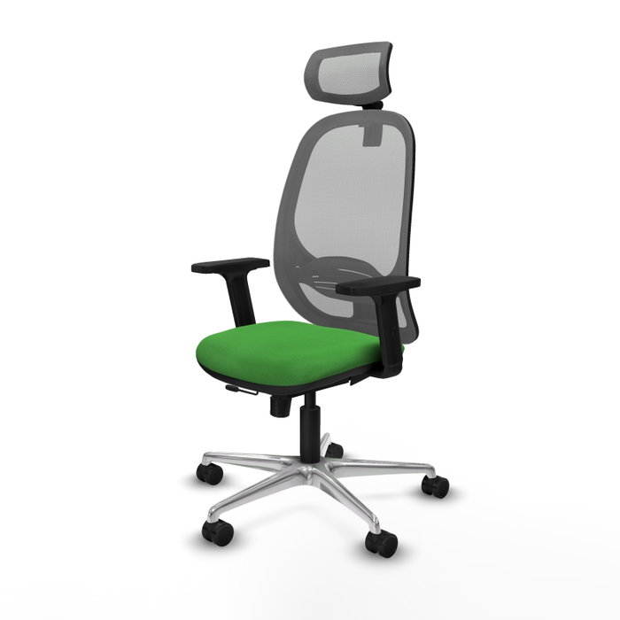 PIQUERAS Y CRESPO Silla de oficina Cilanco Verde y Gris
