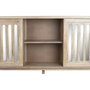 DKD Home Decor Buffet de Mango y Espejo Marrón 175x40,5x83,5