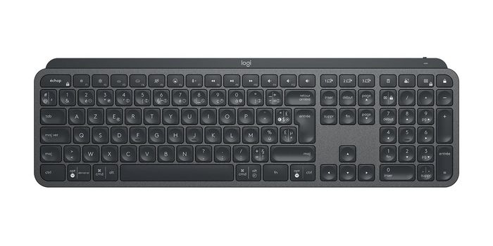 Logitech MX Keys para empresas, Teclado Inalámbrico Iluminado Advanced