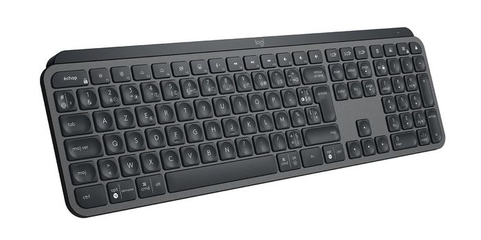Logitech MX Keys para empresas, Teclado Inalámbrico Iluminado Advanced
