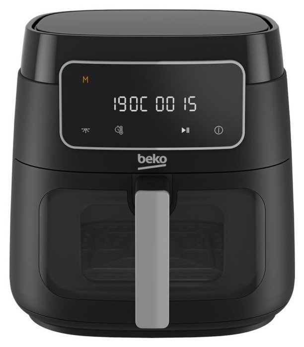 Beko FRL3374B Freidora de aire caliente multifunción 7,6 L Negra