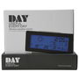 Day Estación Meteorológica/Reloj con Radio Control, Calendario, Alarma, Temperatura Interior/Exterior y Barómetro
