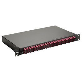 EQUIP Caja de empalme LWL de 24 puertos SC-Duplex OM4 1U