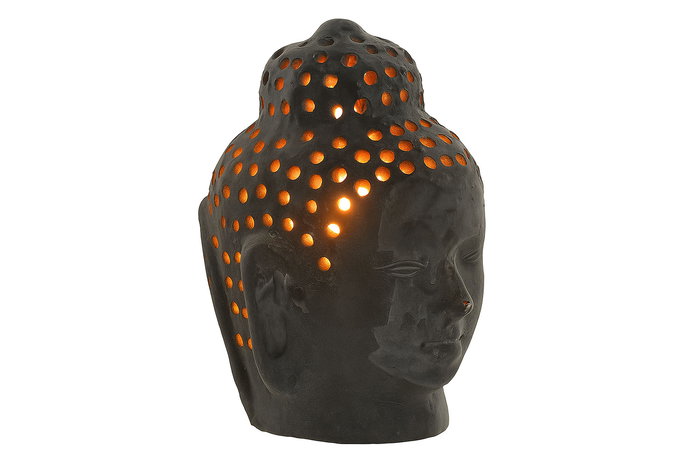 DKD Home Decor Portavela Indo 1c25 Terracota Buda 20 x 25 x 20 cm (4 Unidades) DKD Home Decor Portavela Indo 1c25 Terracota Buda 20 x 25 x 20 cm (4 Unidades)