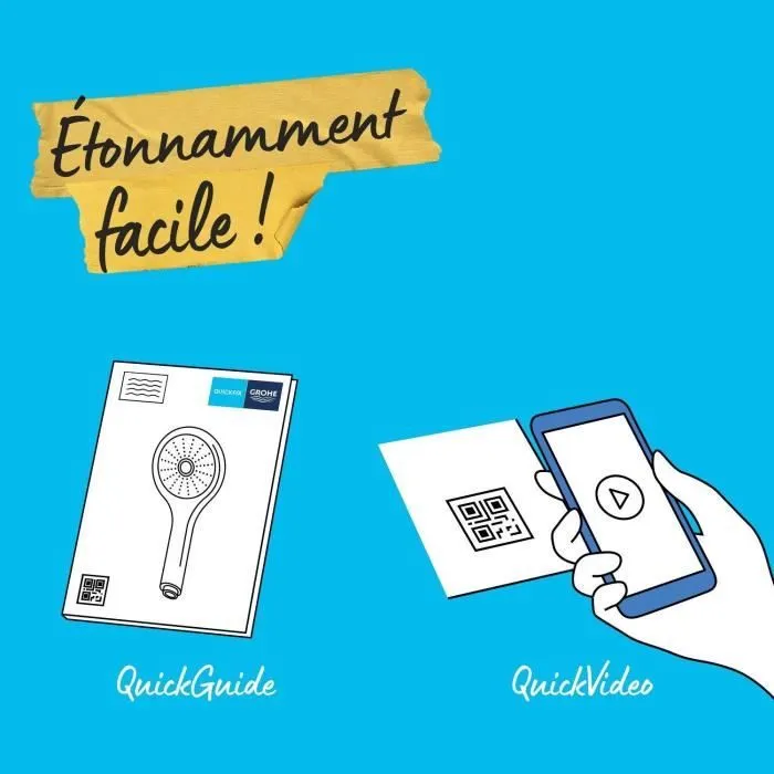 Grohe 28741002 Manguera de Ducha VitalioFlex Trend 1,5 m