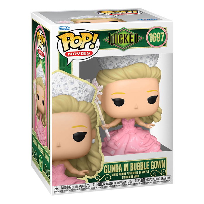 Wicked Figura POP! Movies Vinyl Glinda (Bubble Gown) 9 cm