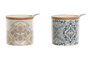 DKD Home Decor Azucarero Delhi 2023 Surtido de 2 Unidades