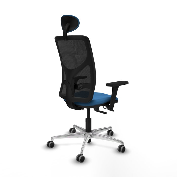 PIQUERAS Y CRESPO Silla de oficina Motilla con mecanismo Sincro/Traslack Azul claro PIQUERAS Y CRESPO Silla de oficina Motilla con mecanismo Sincro/Traslack Azul claro
