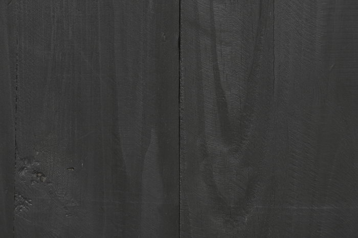 DKD Home Decor Consola Natural Negro Pino y Madera Reciclada 140 x 40 x 75 cm