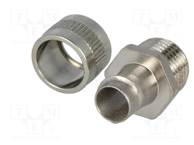 HELLERMANNTYTON Conector final recto PG9 de latón
