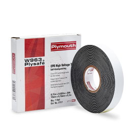 Cinta aislante Plymouth Negro Caucho 19 x 0,76 mm 9,1 M