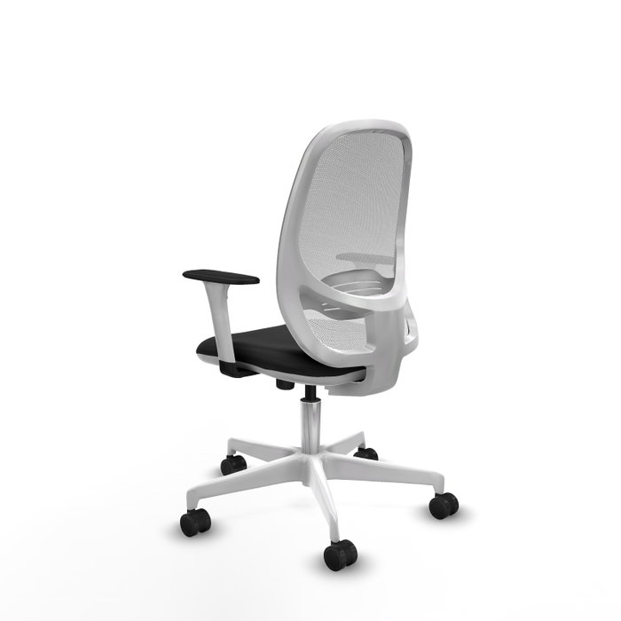 PIQUERAS Y CRESPO Silla de oficina Cilanco con mecanismo Sincro, Negro y Blanco PIQUERAS Y CRESPO Silla de oficina Cilanco con mecanismo Sincro, Negro y Blanco