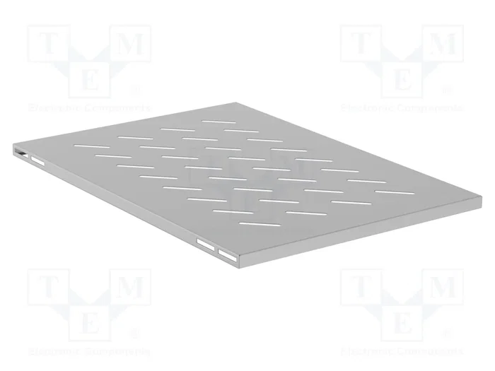 Lanberg Estantería para armarios 19'' 800mm 1U AK-1018-S gris