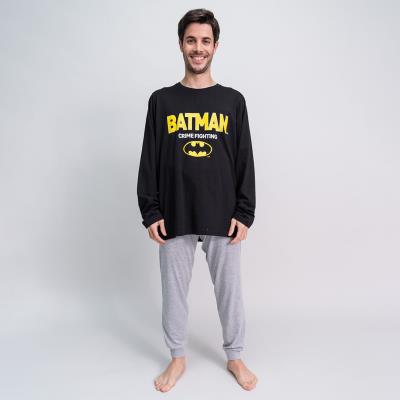 Pijama Batman Negro (Adultos) Hombre S Pijama Batman Negro (Adultos) Hombre S