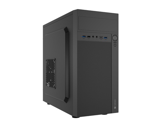 Natec Helix USB C Caja Mini Tower Micro Tower mATX Negra Sin Fuente USB 3.0 USB-C 3.1