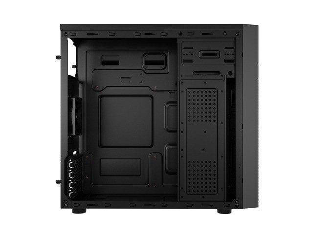 Natec Helix USB C Caja Mini Tower Micro Tower mATX Negra Sin Fuente USB 3.0 USB-C 3.1
