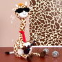 Jeux 2 momes Jirafa Bailarina que Repite y Baila con Música, Juguete Infantil, 34 cm