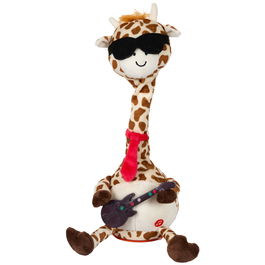 Jeux 2 momes Jirafa Bailarina que Repite y Baila con Música, Juguete Infantil, 34 cm