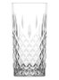 Hermia LV-ODN440F Juego de Vasos de Vidrio Transparente, 6 Piezas, 356 ml