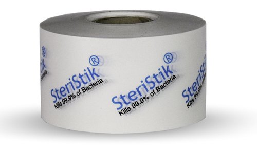 Film Antimicrobiano Steristik Rollo 75Mm X 25M Surface Cover Auto-Adhesivo Transparente