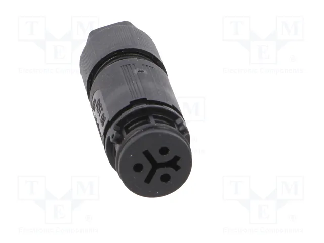 WIELAND Conector Industrial RST Hembra de 3 Pines, 250V, Negro