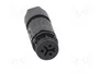 WIELAND Conector Industrial RST Hembra de 3 Pines, 250V, Negro