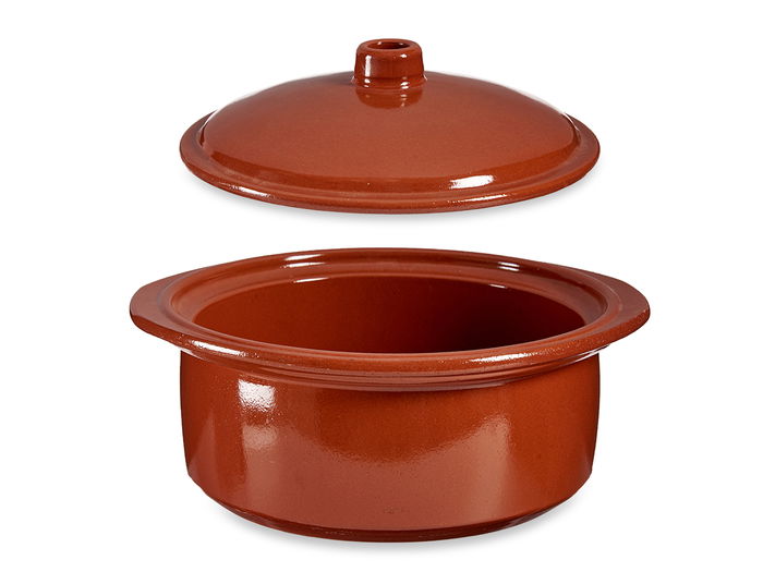 La Dehesa Cocotte 2,5 L Barro Refractario Miel 26x14x24 cm (Set de 2)