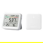 SwitchBot Meter Pro CO2 - Monitor de CO2, Temperatura y Humedad Inteligente con Pantalla LCD, Alexa, Asistente de Google, Blanco