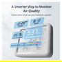 SwitchBot Meter Pro CO2 - Monitor de CO2, Temperatura y Humedad Inteligente con Pantalla LCD, Alexa, Asistente de Google, Blanco