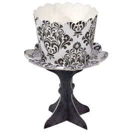 Lily Cook Juego 6 Moldes Magdalena con Soporte, No apto Horno, Surtido Colores