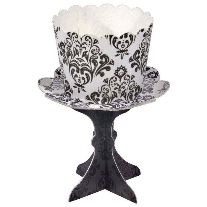 Lily Cook Juego 6 Moldes Magdalena con Soporte, No apto Horno, Surtido Colores Lily Cook Juego 6 Moldes Magdalena con Soporte, No apto Horno, Surtido Colores