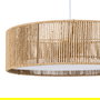 Lámpara Techo Natural Cuerda de Papel 52 X 52 X 15,50 cm
