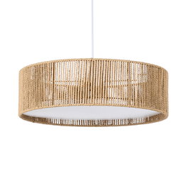 Lámpara Techo Natural Cuerda de Papel 52 X 52 X 15,50 cm