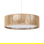 Lámpara Techo Natural Cuerda de Papel 52 X 52 X 15,50 cm