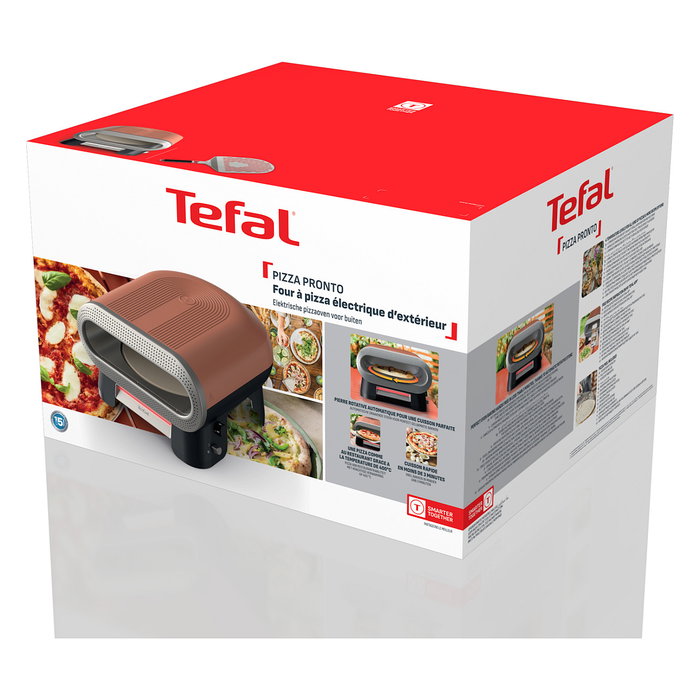 Tefal Pizza Pronto horno de pizza terracotta