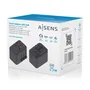 Aisens Adaptador de Viaje Universal GaN con 2xUSB-C y 2xUSB-A Negro