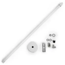 Barra de Suspensión Extensible para Focos LED de 50 a 100 Cm - Color Blanco