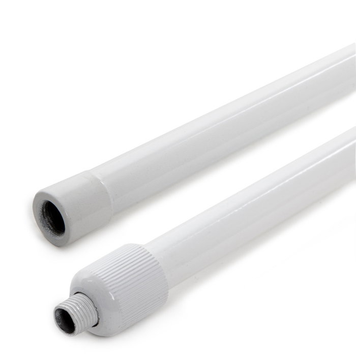 Barra Suspensión Extensible Carril Focos LED 50-100 cm Blanco Barra Suspensión Extensible Carril Focos LED 50-100 cm Blanco