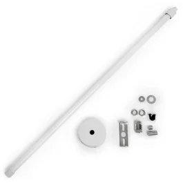 Barra de Suspensión Extensible para Focos LED de 50 a 100 Cm - Color Blanco