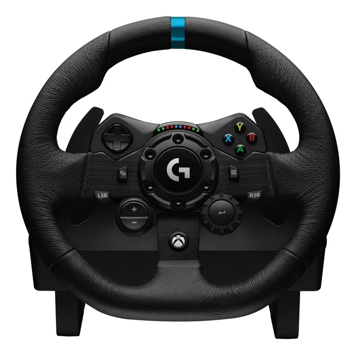 Logitech G923 SE Kit Volante + Pedales + Palanca Xbox Series X/S, Xbox One, Xbox, USB 2.0, Negro, Giro 900°, Retroalimentación de Fuerza
