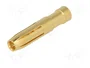 HARTING Contacto Hembra Industrial Han E® Dorado