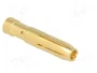 HARTING Contacto Hembra Industrial Han E® Dorado