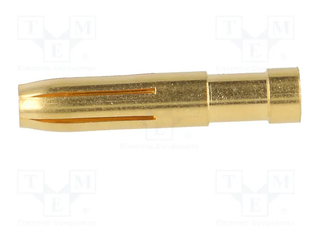 HARTING Contacto Hembra Industrial Han E® Dorado HARTING Contacto Hembra Industrial Han E® Dorado