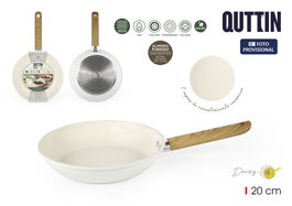 Quttin Sarten 20 cm Aluminio Fundido Induccion Daisy (6 Unidades)