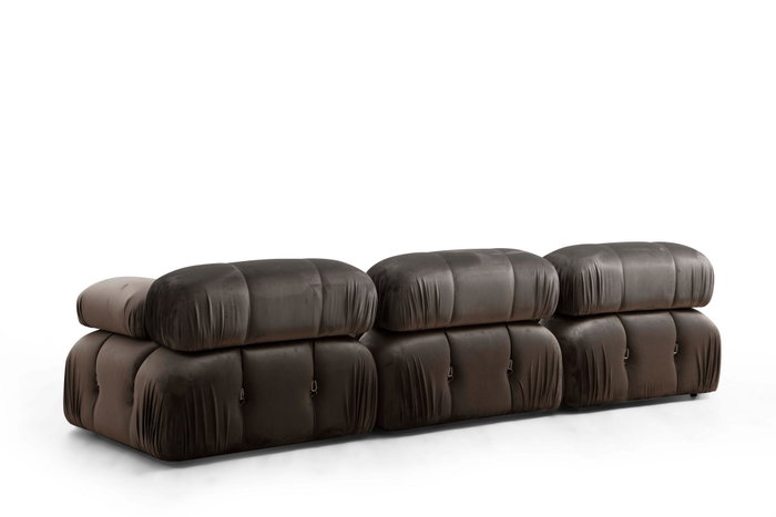 Atelier Del Sofa Sofá 1 Plaza Gris 95x95x75 cm, Asiento 65 cm Profundidad, Estructura Madera Haya/Aglomerado, Tejido Poliéster Atelier Del Sofa Sofá 1 Plaza Gris 95x95x75 cm, Asiento 65 cm Profundidad, Estructura Madera Haya/Aglomerado, Tejido Poliéster