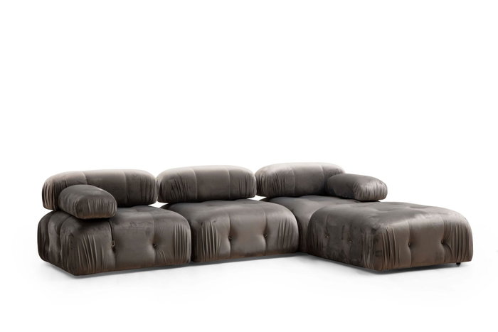 Atelier Del Sofa Sofá 1 Plaza Gris 95x95x75 cm, Asiento 65 cm Profundidad, Estructura Madera Haya/Aglomerado, Tejido Poliéster Atelier Del Sofa Sofá 1 Plaza Gris 95x95x75 cm, Asiento 65 cm Profundidad, Estructura Madera Haya/Aglomerado, Tejido Poliéster