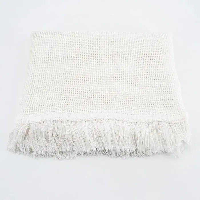 Poyet Motte Cortina Miramas Individual 140x225 cm Protección Calor Insectos Blanco POY1701180640360