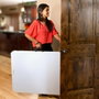 Color Baby Mesa rectangular plegable maletín 185X76X74 cm